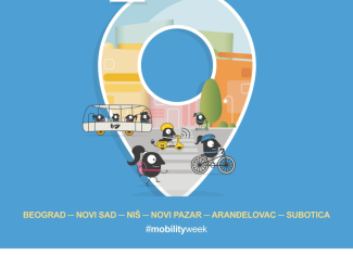 Evropska nedelja mobilnosti 2026. od 16. do 22. septembra u šest gradova Srbije
