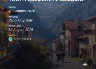Trening „SO.ART – Social and Participatory Arts for Youth Community Building“ u Italiji
