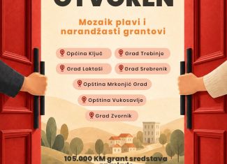 Otvoreni su pozivi za Mozaik narandžaste i plave grantove
