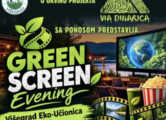 Green Screen Evenings u Višegradu – Film, ekologija i Drina kao pozornica