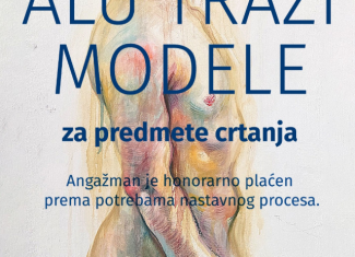 Akademija likovnih umjetnosti traži modele za predmete crtanja