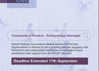 The Community of Practice on Parliamentary Oversight