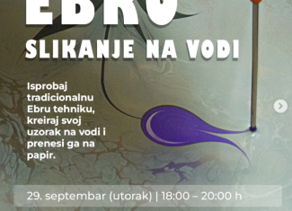 Radionica: EBRU - Slikanje na vodi