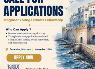 [CALL FOR APPLICATIONS | Mogador Young Leaders Fellowship 2026]