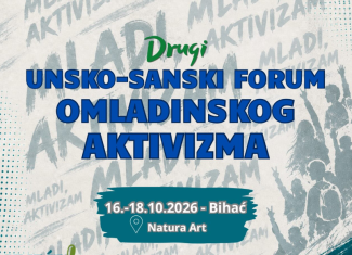DRUGI UNSKO-SANSKI FORUM OMLADINSKOG AKTIVIZMA