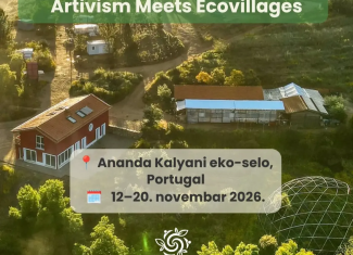 Poziv za omladinske radnike iz Srbije: FLAME program u eko-selu u Portugalu