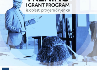 Trening i grant program iz oblasti provjere činjenica