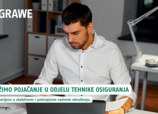 GRAWE: Saradnik u odjelu tehnike osiguranja (m/ž)