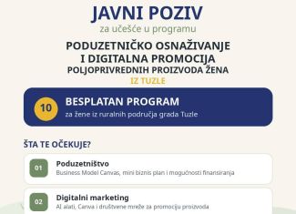 Poziv za učešće: Preduzetničko osnaživanje i digitalna promocija poljoprivrednih proizvoda žena