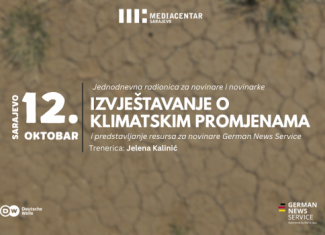 Trening: Izvještavanje o klimatskim promjenama