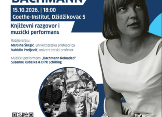 Književno-muzičko veče: 100 godina Ingeborg Bachmann