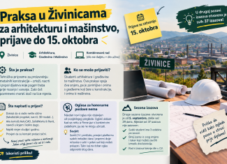 Praksa u Živinicama za arhitekturu i mašinstvo