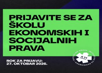 PRIJAVE ZA ŠKOLU EKONOMSKIH I SOCIJALNIH PRAVA 2026/27.