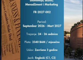 Plaćena praksa u Francuskoj uz platu od 1.200 eura