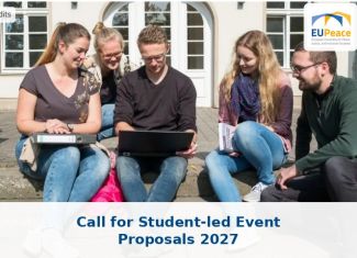 EUPeace 2027: Pretvori svoju ideju u studentski događaj!