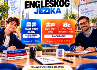 UPISI ZA BESPLATNE KURSEVE ENGLESKOG JEZIKA