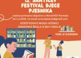 Raspisan natječaj za 12. izdanje Šantićevog festivala djece pjesnika