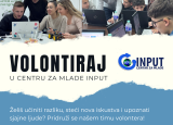 Centar za mlade INPUT nudi priliku za volontiranje!