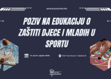 Poziv na edukaciju o zaštiti djece i mladih u sportu