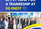 Apply now for a traineeship at DG ENEST