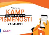 Prijavi se na Kamp medijske i digitalne pismenosti za mlade!