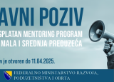 Osigurano milion maraka za podsticaje i mentoring usluge za privrednike u FBiH, raspisan poziv