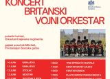 Britanski vojni orkestar nastupima širom Bosne i Hercegovine promoviše zajedništvo kroz muziku