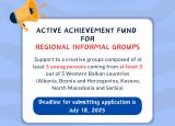 Call for Proposals for the Active Achievement Fund for Regional Informal Groups is open!