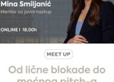 Online meetup: Od lične blokade do moćnog pitch-a
