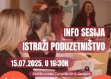 Info sesija: „Istraži poduzetništvo“ – besplatna prilika da zakoračiš u svijet biznisa!