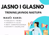 ASNO I GLASNO – trening javnog nastupa