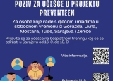 Pridruži se projektu Preventeen i napravi još snažniji i dugoročniji utjecaj!