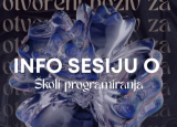 INFO SESIJA O ŠKOLI PROGRAMIRANJA