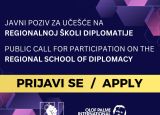 Javni poziv za učešće na regionalnoj školi diplomatije