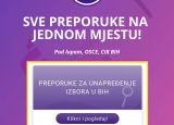 Koalicija „Pod lupom“: Baza preporuka za unapređenje izbornog procesa u Bosni i Hercegovini