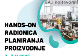 Hands-on radionica planiranja proizvodnje