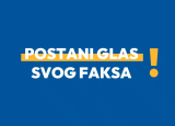 STUDOMAT poziva brucoše i brucošice: Postani glas svog faksa!