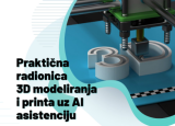 Praktična radionica 3D modeliranja i printa uz AI asistenciju