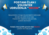 Postani član i volonter udruženja "Srcem"