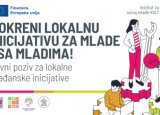Objavljen je novi Javni poziv – Pokreni lokalnu inicijativu za mlade i sa mladima!