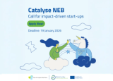 Catalyse NEB – Open Call for Startups 2026