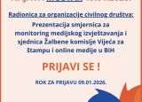 Radionica za organizacije civilnog društva