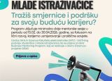 POZIV ZA STUDENTICE I MLADE ISTRAŽIVAČICE: Tražiš smjernice i podršku za svoju buduću karijeru?