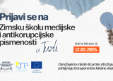 Javni poziv za učešće u Zimskoj školi medijske i antikorupcijske pismenosti