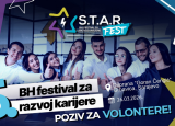 Prijavi se i postani volonter/ka 5. STARfesta - festivala za razvoj karijere!