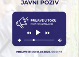 Javni poziv - Novi ritam mladih