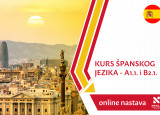 Kurs španskog jezika A1.1. i B2.1. - online nastava