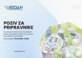 Prilika za prvo radno iskustvo kroz pripravnički angažman u REDAH-u