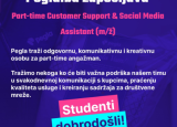 Part-time Customer Support & Social Media Assistant (m/ž)