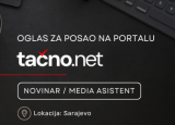 Oglas za posao na portalu Tačno.net